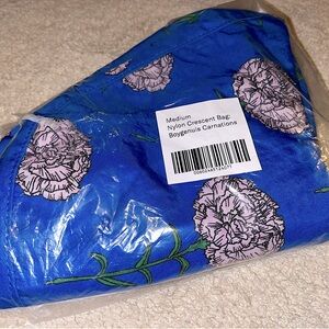 NWT BOYGENIUS X BAGGU Medium Nylon Crescent Bag